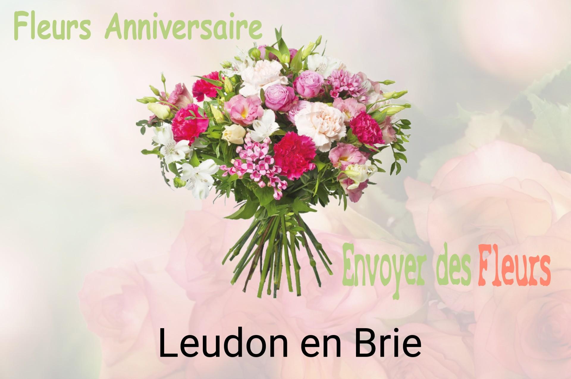 Bouquet de fleurs d’anniversaire livré à Leudon-en-Brie